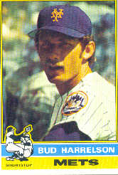 1976 Topps Baseball Cards      337     Bud Harrelson